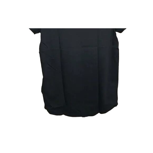 NWT Madewell Curved Hem Relaxed Fit Cotton Short Sleeve T-Shirt XXS Black #2951 - Picture 10 of 12